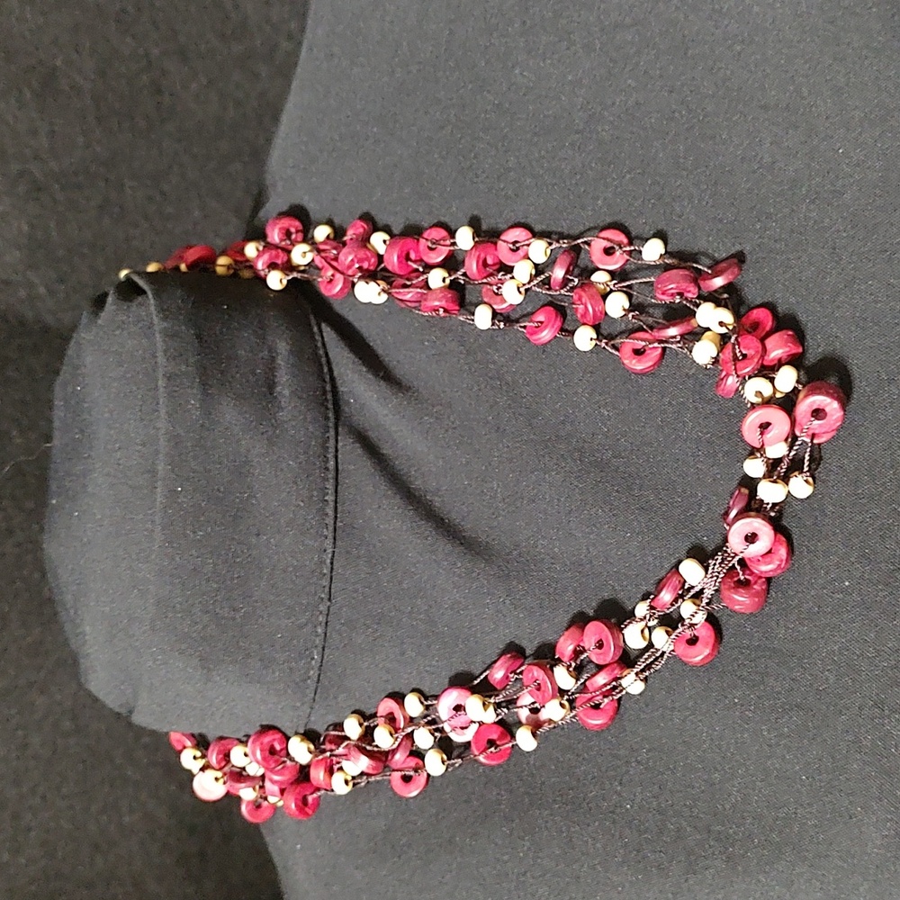 3 Wood Bead Necklaces - Picture 2 of 12